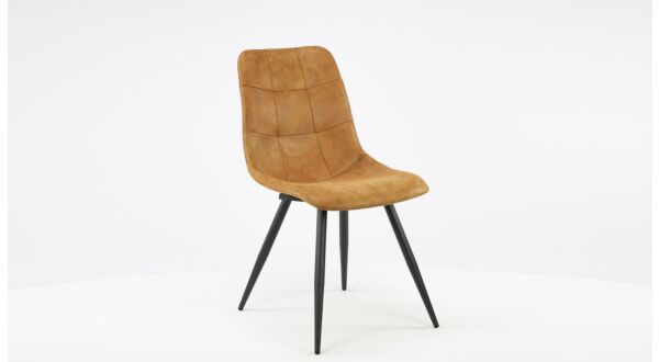Chaise d'intérieur Peak Softyl Cognac - Pieds Noirs