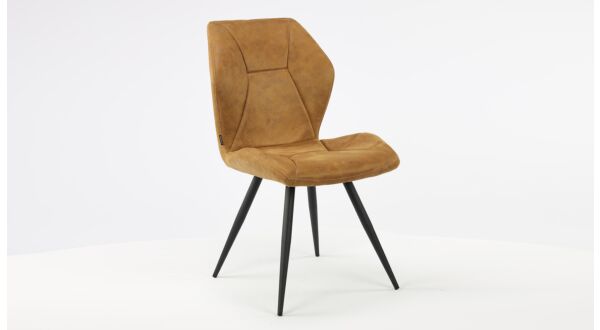 Chaise d'intérieur Tesla Softyl Cognac - Pieds Noirs
