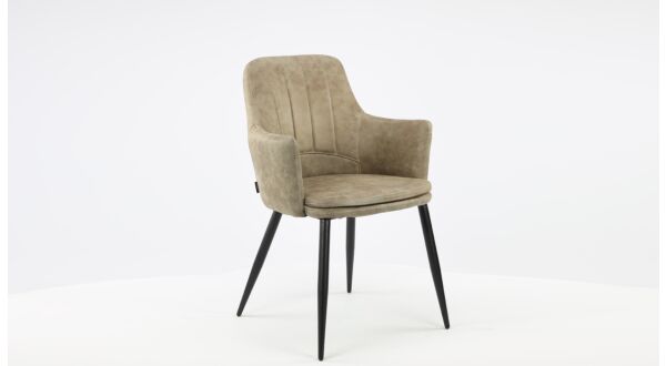 Interior chair Dalma Softyl Pebble - Legs Black