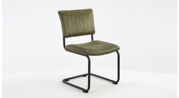 Interior chair Jax Softyl Olive - Legs Black