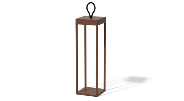 Lanterne Qoozii Bali 50 Corten - Sans fil