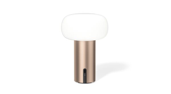 Qoozii Lampe Design Elba Bronze Brossé - Sans Fil
