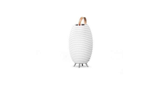 Kooduu Synergy 35 Refroidisseur à vin - Lampe LED FL Stereo 2.0 + Enceinte Bluetooth Couleur Blanc