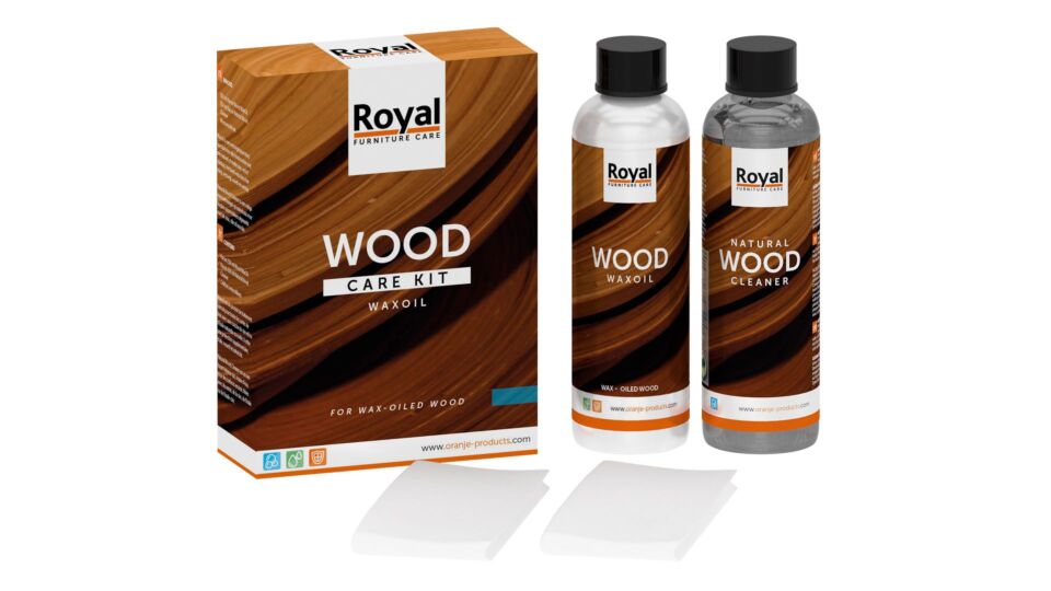 Holzpflegeset Wachsöl + Reiniger main product photo