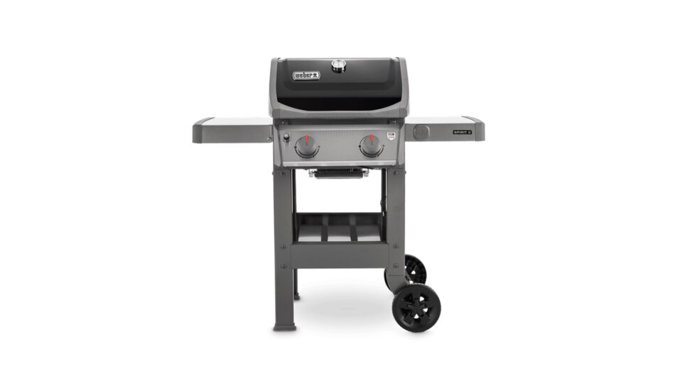Spirit II E-210 Noir avec grille de gril GBS - Igrill Ready main product photo