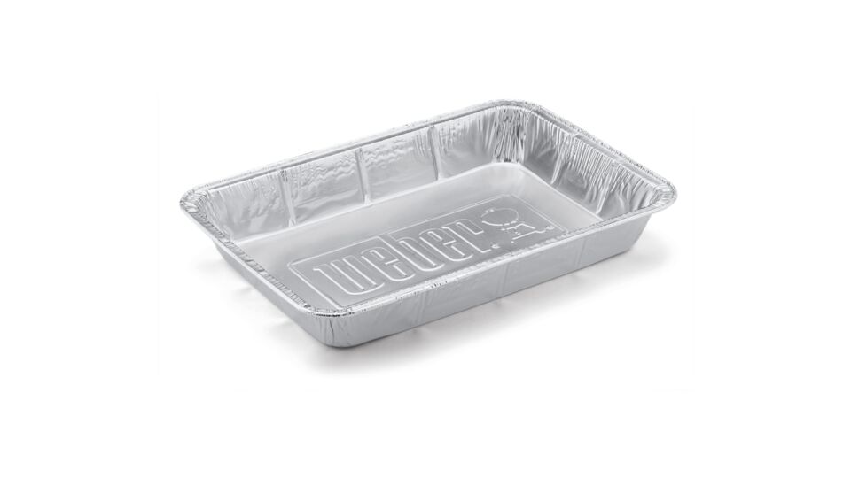 Plateaux d'égouttage en aluminium Weber, grand ensemble de 10 main product photo