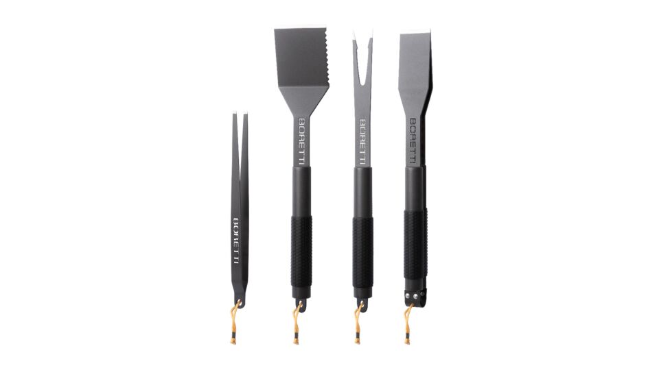Boretti Barbecue Set 4-delig Tang - Spatel - Vork - Pincet main product photo