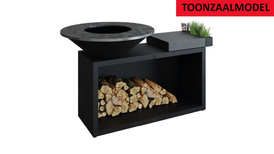 Ofyr Island Barbecue Zwart 100 Keramiek Donker Grijs Werkblad main product photo