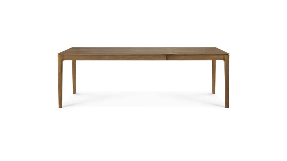 Teak Bok extendable dining table 160-240 x 90cm Ethnicraft main product photo