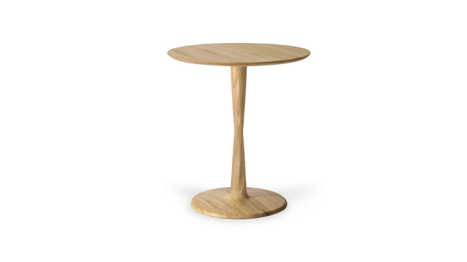 Chêne Table Torsion 70 x 70cm Ethnicraft main product photo