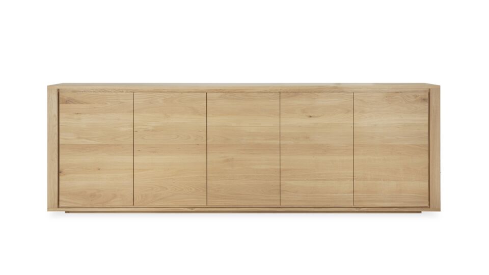 Oak Shadow sideboard 250 x 45cm Ethnicraft main product photo