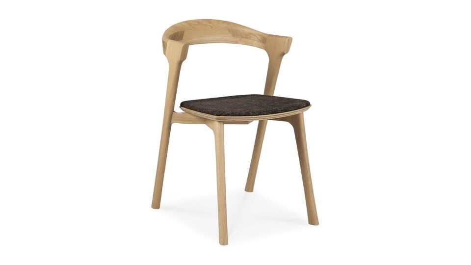 Eichenholz & Dark Brown Bok Stuhl 50 x 54cm Ethnicraft main product photo