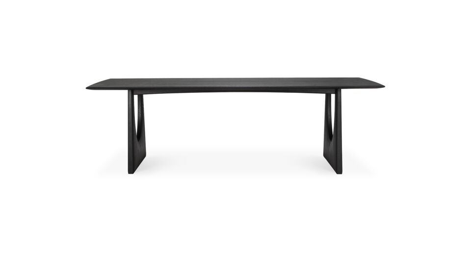 Eik Zwart Geometric Eettafel 250 x 100cm Ethnicraft main product photo