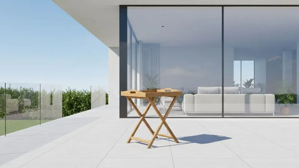 Teak Butler biendblad