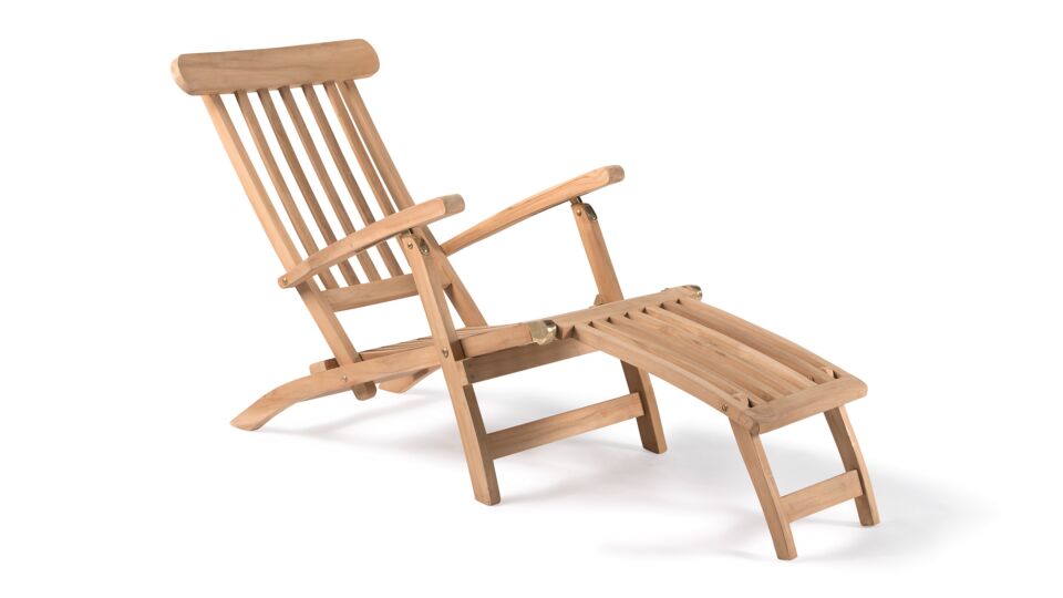 Teak Steamer Belfast Liegestuhl main product photo