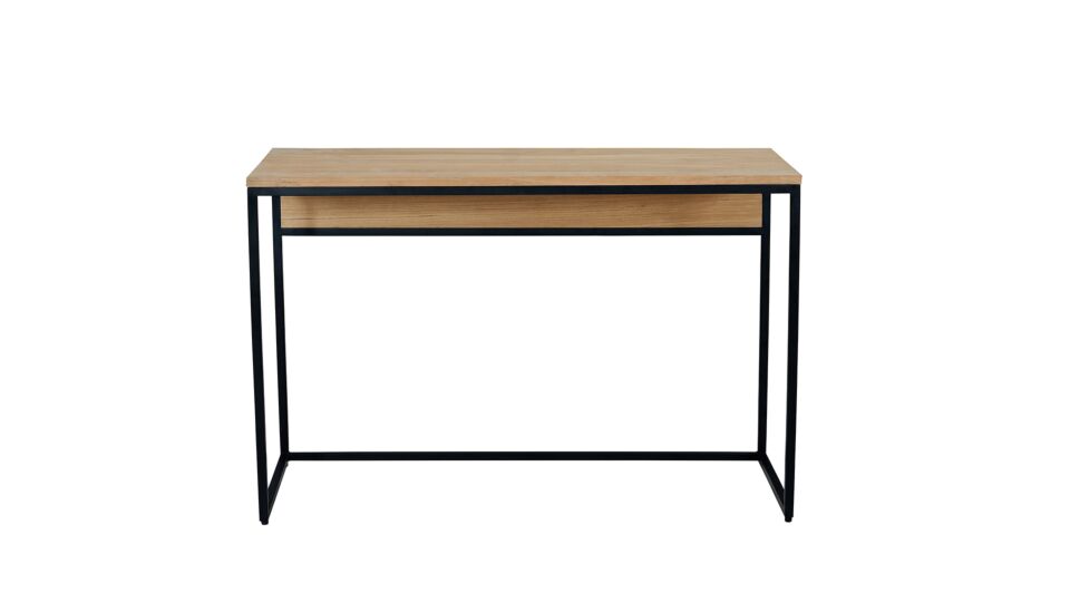 Modena Desk Zonder Laden 120cm Teak Light Brushed main product photo