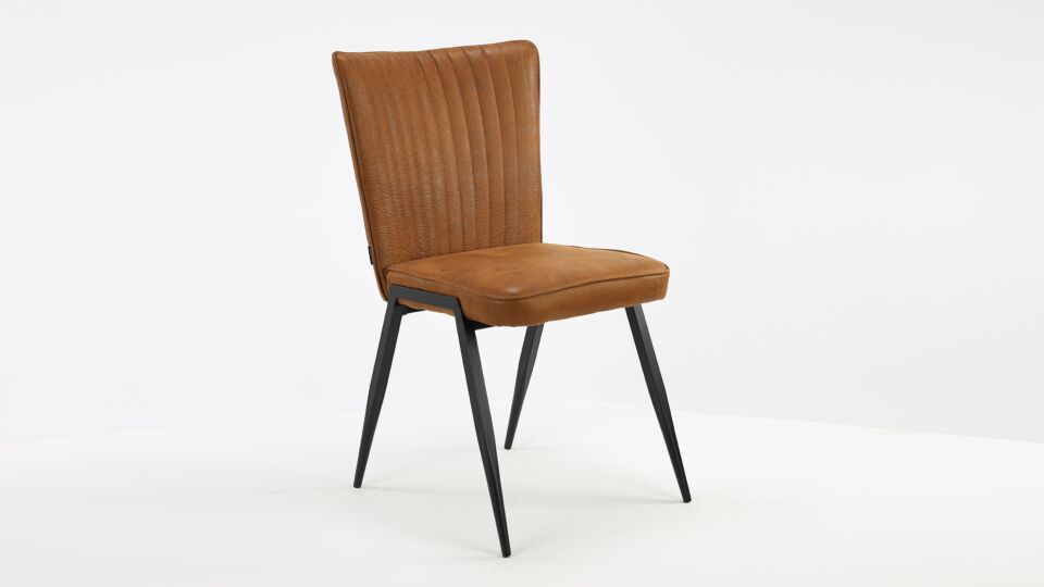 Chaise d'intérieur Apollo Jeep Cognac - Pieds Noirs main product photo