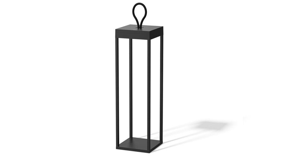 Qoozii Bali 50 schwarze Laterne – kabellos main product photo