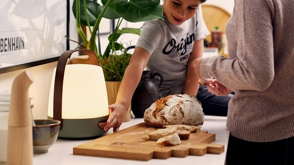 Kooduu Lite Up Led Light Petroleum sfeer