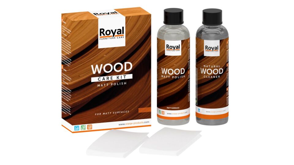 Holzpflegeset Mattpolitur main product photo