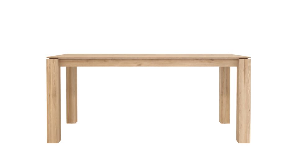 Oak Slice dining table 180 x 90cm Ethnicraft main product photo