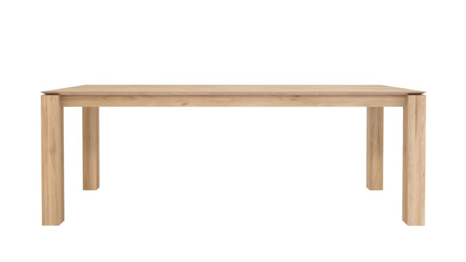 Oak Slice dining table 220 x 100cm Ethnicraft main product photo