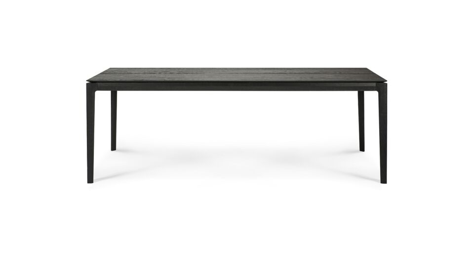 Oak black Bok dining table 200 x 95cm Ethnicraft main product photo