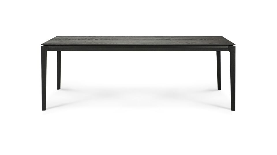 Oak black Bok dining table 220 x 95cm Ethnicraft main product photo