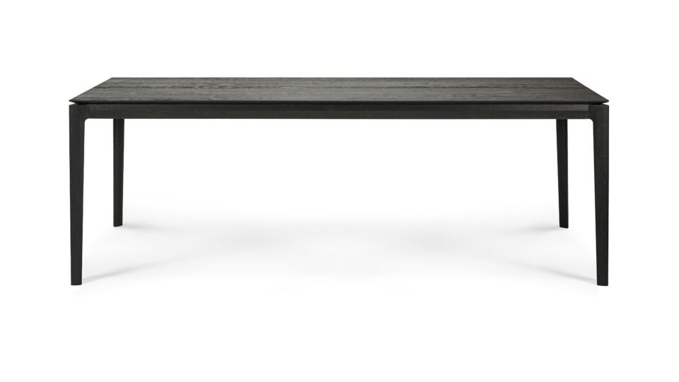 Oak black Bok dining table 240 x 100cm Ethnicraft main product photo