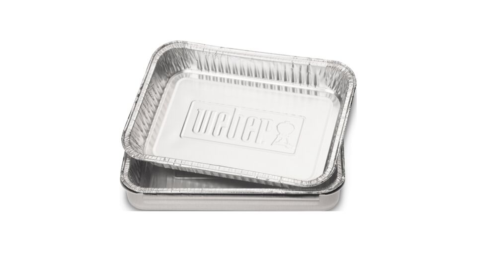 Bacs de récupération en aluminium Weber - Petit Set de 10 main product photo