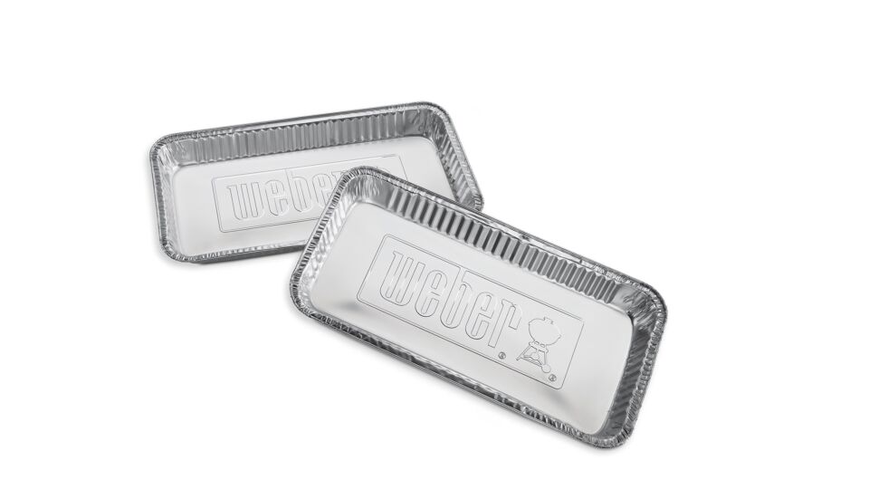 Aluminum drip trays Weber - XL for 57cm charcoal BBQ - Set of 5 main product photo