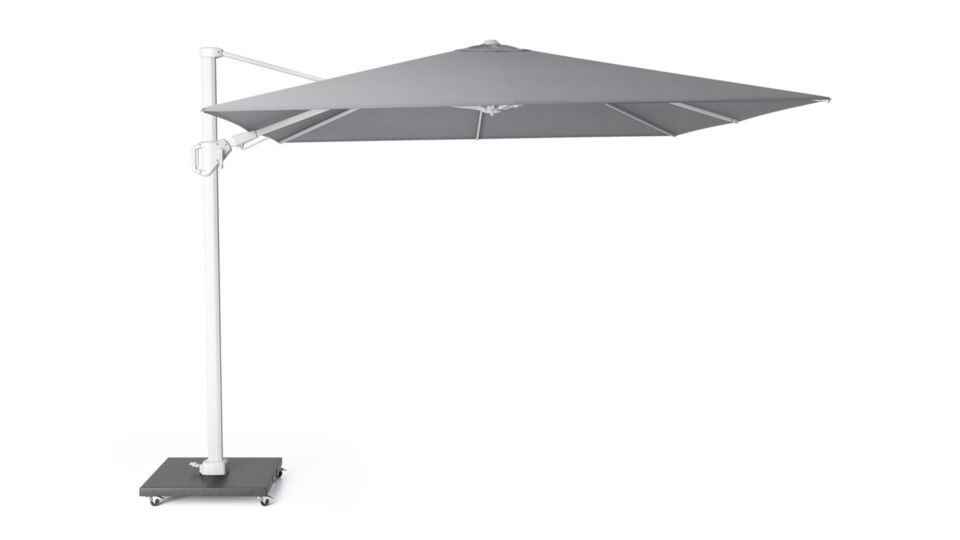 Zweefparasol Challenger T2 Premium 300 x 300cm Mast Wit - Doek Manhattan main product photo