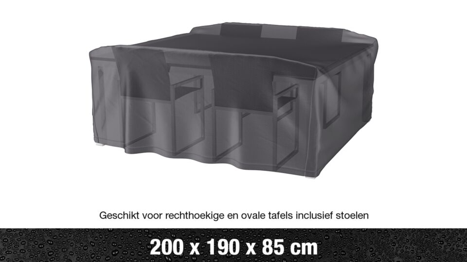AeroCover Housse pour Ensemble Meubles de Jardin 200x190xH85cm main product photo