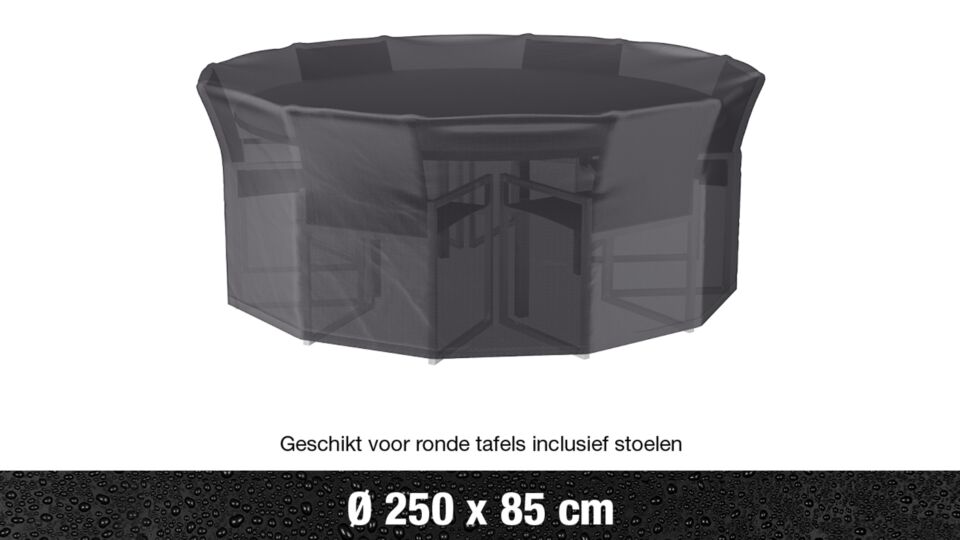 AeroCover Housse pour Salon de Jardin Ensemble de Jardin Rond diamètre 250xH85cm main product photo