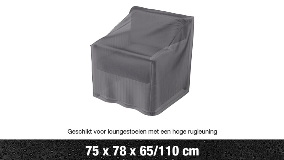Housse de chaise longue AeroCover 75x78x65/110cm dossier haut XL main product photo