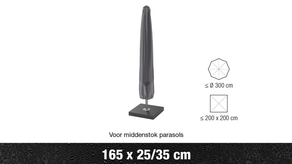 AeroCover Parasolhoes Middenstokparasol 165x25/35cm main product photo