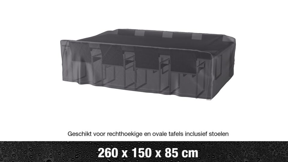 AeroCover Housse pour ensemble de jardin 260x150x85cm main product photo