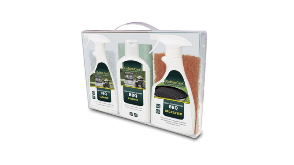 Kit d'entretien complet pour barbecue 7 pièces de Golden Care main product photo