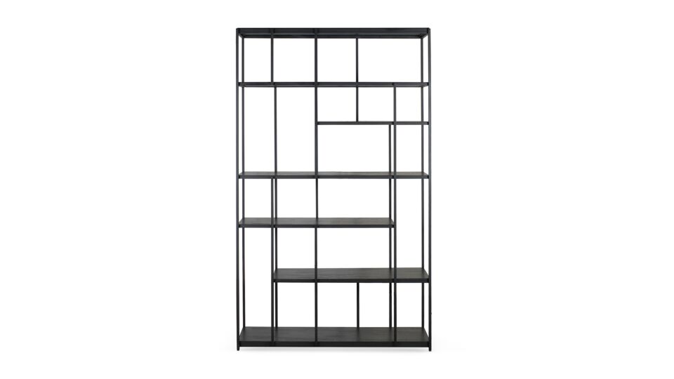 Teakholz schwarz Studio Regal 120 x 40cm Ethnicraft main product photo
