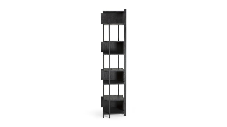 Teck noir Colonne Abstract 49 x 54cm Ethnicraft main product photo