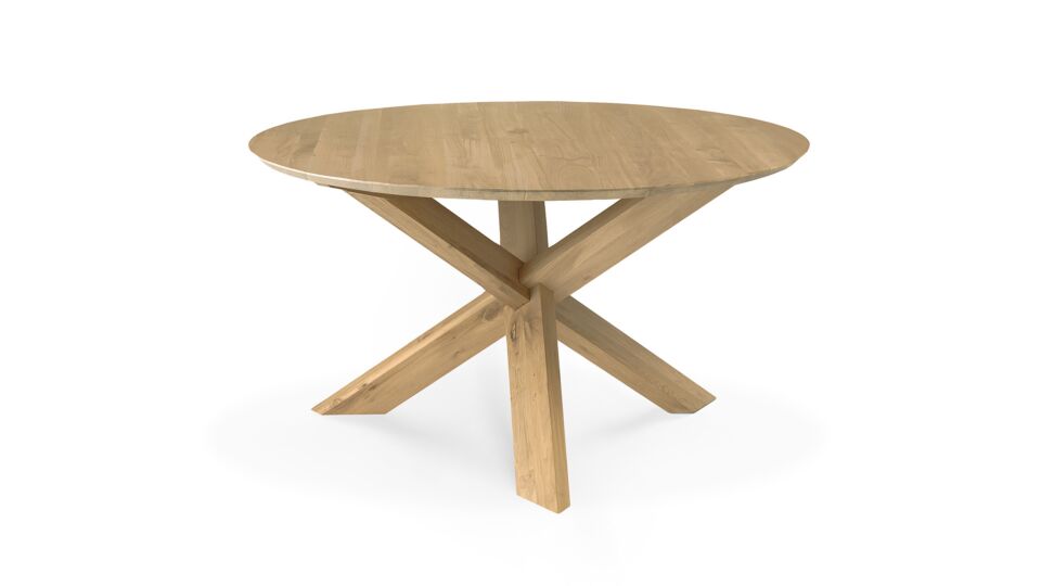 Eichenholz Circle Tisch 136 x 136cm Ethnicraft main product photo