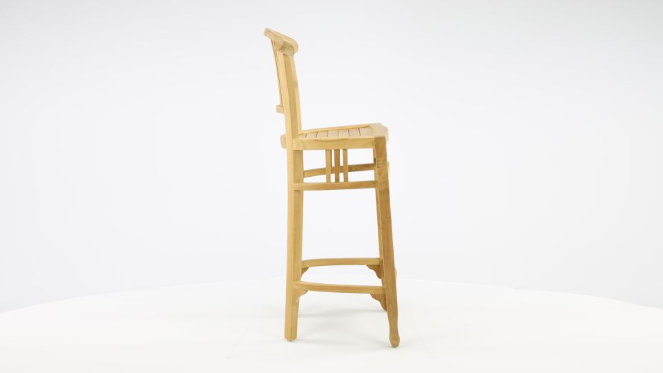 Chaise de jardin Tabouret de bar Classique 48 x 38 x 105 cm - Collection Diamond - Assise H75 2
