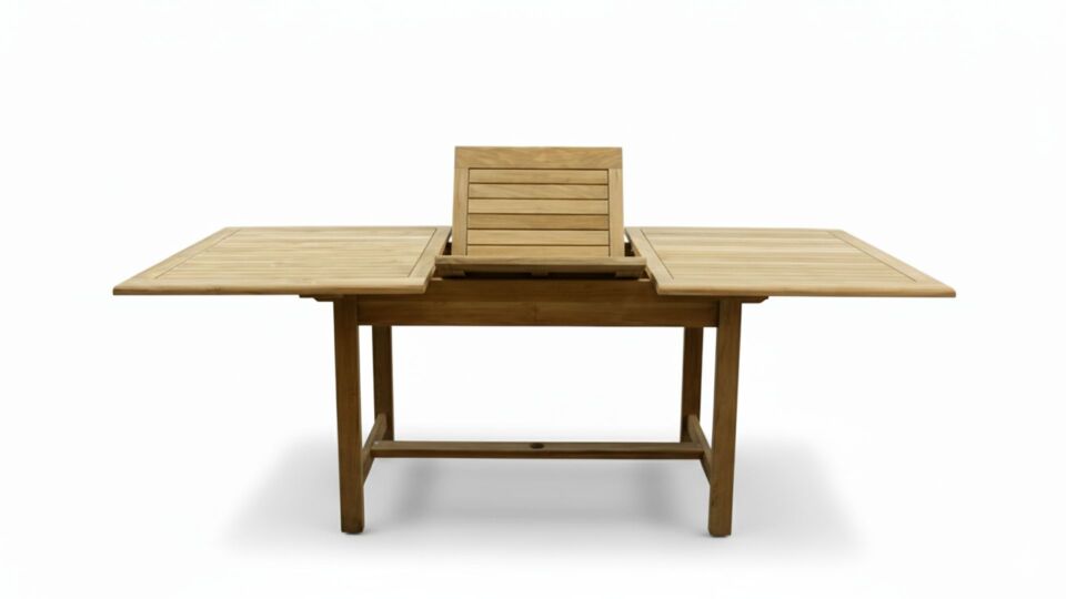 Tuintafel Uitschuifbaar Rechthoek Latten 5cm 160 x 210 x 105 - Diamond Collection main product photo