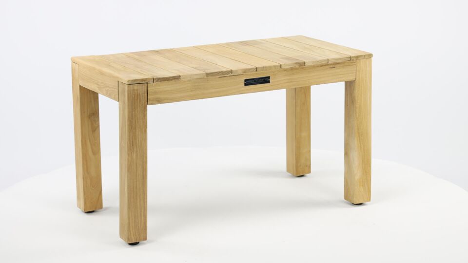 Gartenbank Teak Limited Edition 078 x 40 x H45cm - Diamond Collection main product photo