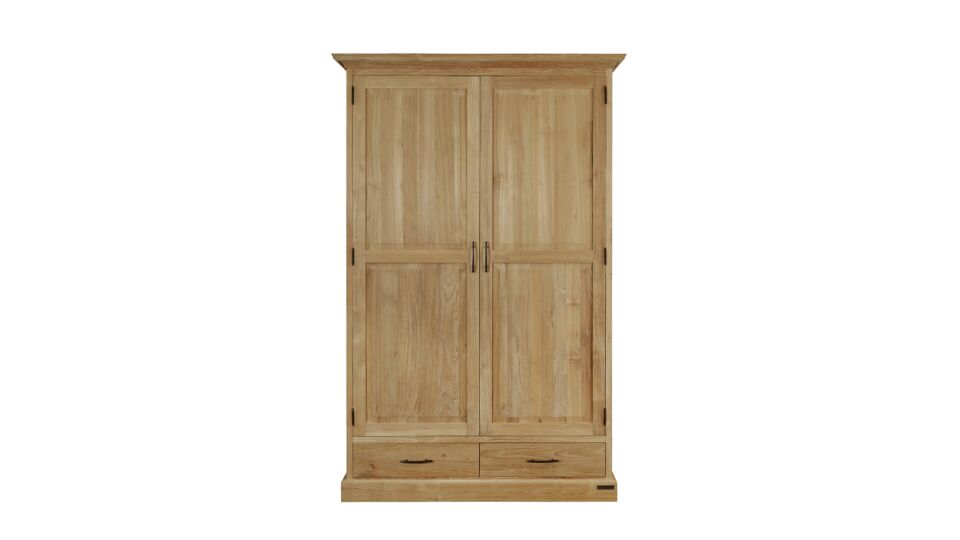 Armoire classique 2 portes et 2 tiroirs Collection Classic-Line Diamond main product photo