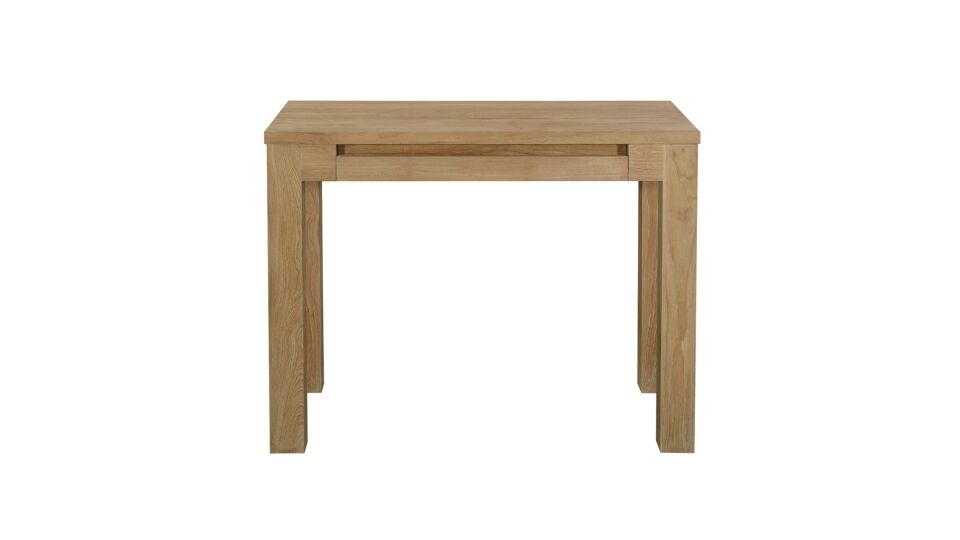 Console murale Moderne Simple Plateau avec 1 Tiroir Sans Poignée 100cm Collection Diamond main product photo