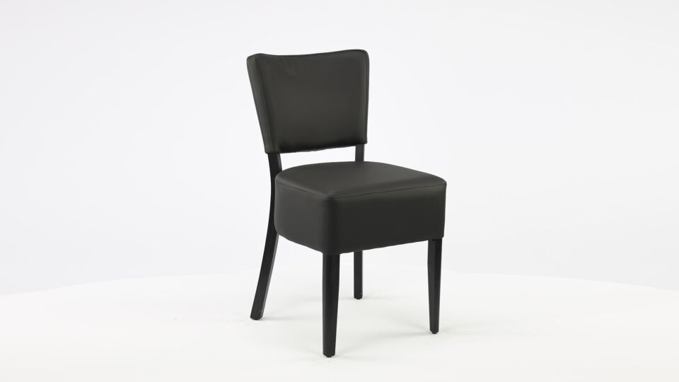 Chaise d'intérieur Noblesse Eco Couleur Noir Pieds Noir main product photo