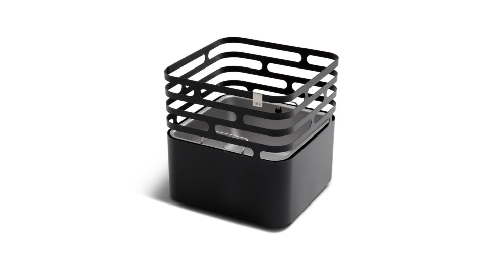CUBE Feuerkorb Schwarz - Hofats main product photo