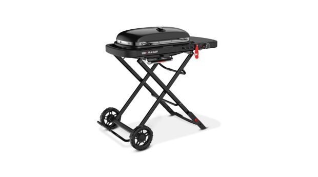 Barbecue à Gaz Traveler Stealth Noir Portable Weber 2