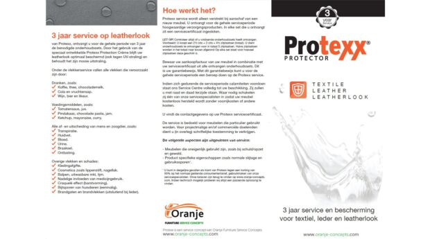 Protexx Protector 3 Years 1 Seat Textile - Flairosol 2